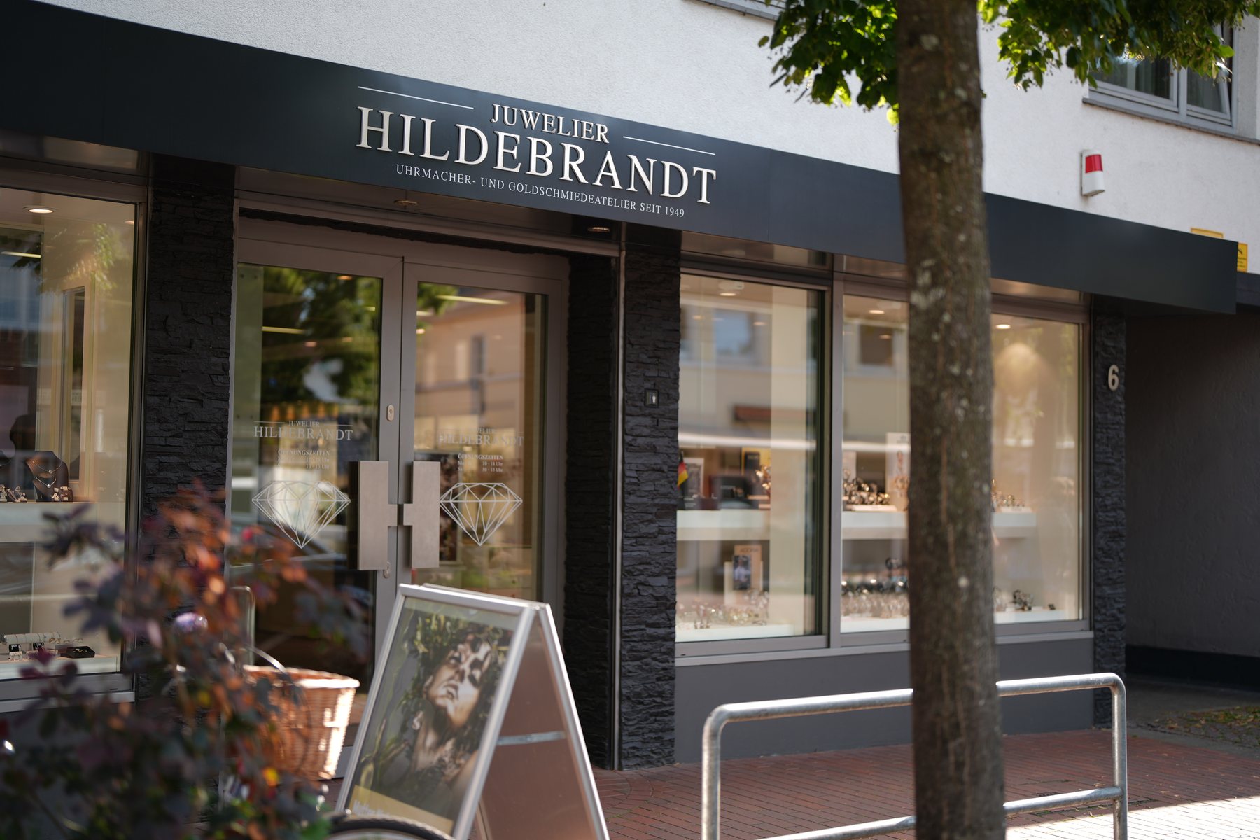 Ladengeschäft von Juwelier Hildebrandt in Rotenburg an der Wümme
